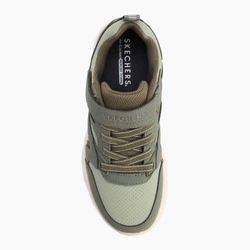 Children's shoes SKECHERS Uno Lite Echo Surge olive