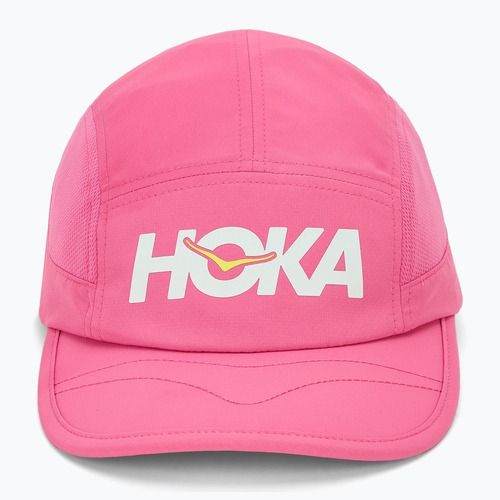 Baseball cap HOKA Run electric rose