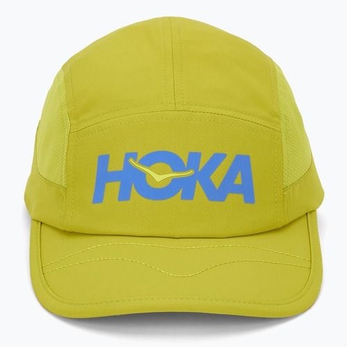 Baseball cap HOKA Run pea green
