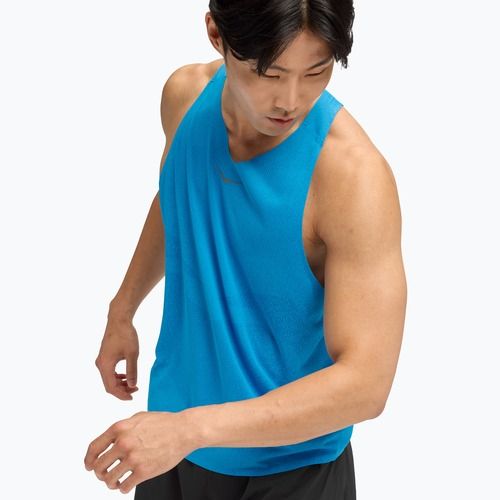 Men's running top HOKA Race Singlet hoka blue