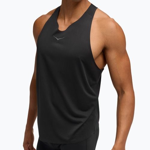 Men's running top HOKA Race Singlet hoka black