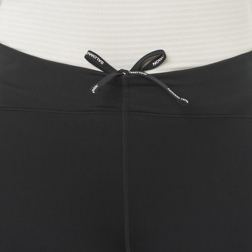 Women's running leggings Salomon Shakeout Core Warm deep black