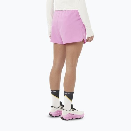 Women's running shorts Salomon SHAKEout Core 4" cyclamen