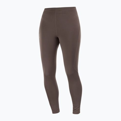 Women's running leggings Salomon SHAKEout Core 28" coffee bean