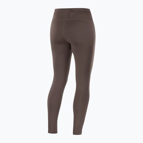 Women's running leggings Salomon SHAKEout Core 28" coffee bean