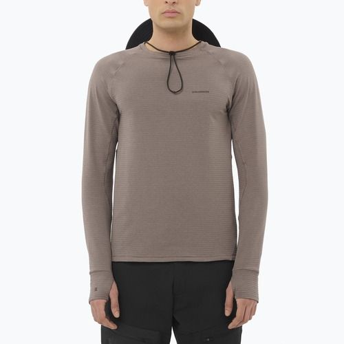 Men's sweatshirt Salomon Essential Lightwarm CN iron