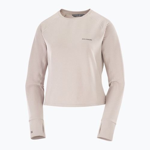 Women's trekking sweatshirt Salomon Essential Lightwarm CN etherea