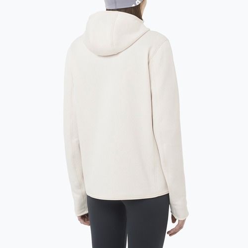 Women's sweatshirt Salomon Outline Warm Fleece Hoodie whisper white