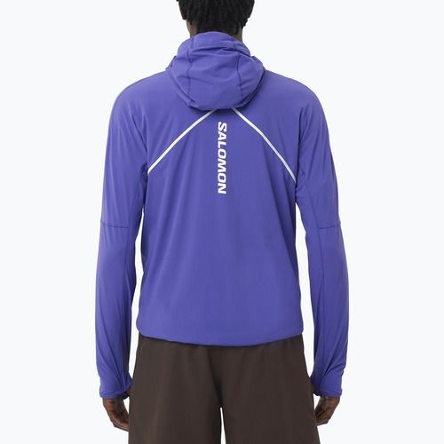 Men's sweatshirt Salomon Sense Aero Half Zip Hoodie libery