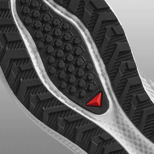 Women's running shoes Salomon Aero Blaze 3 GRVL lunar rock/white/black