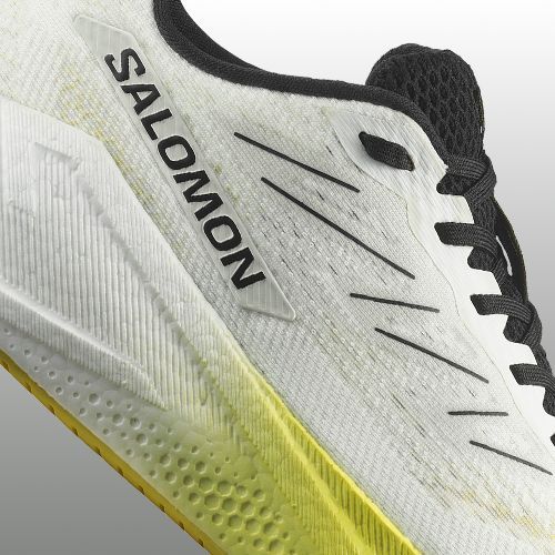 Men's running shoes Salomon Aero Blaze 3 white/black/blazing yellow