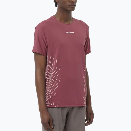 Men's running top Salomon Sense Aero GFX nocturne