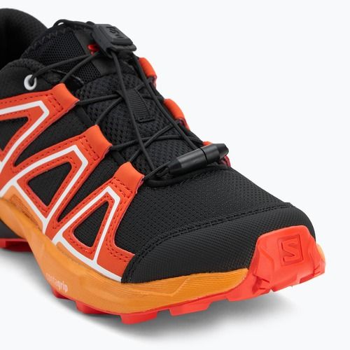 Children's trekking boots Salomon Speedcross black/cherry tomato/turmeric