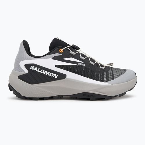 Men's running shoes Salomon Genesis black/alloy/turmeric