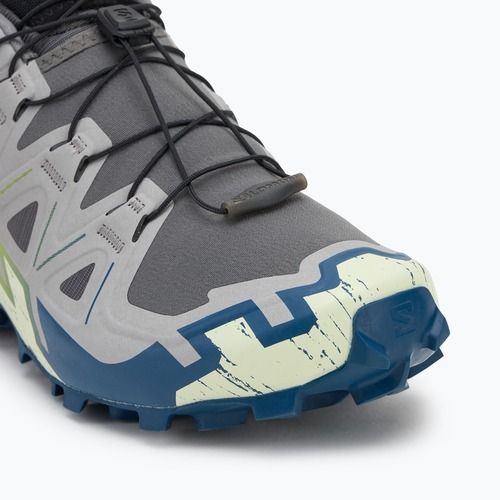Men's running shoes Salomon Speedcross 6 castlerock/lime cream/poseidon