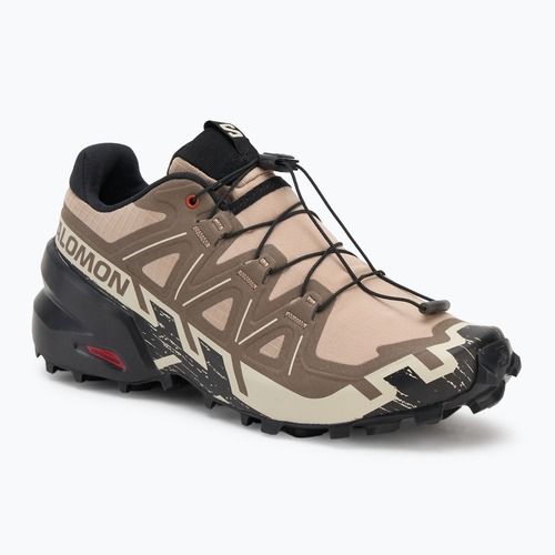 Men's running shoes Salomon Speedcross 6 natural/black/almond milk