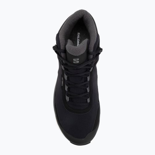 Men's trekking boots Salomon Shelter WP black/asphalt/castlerock