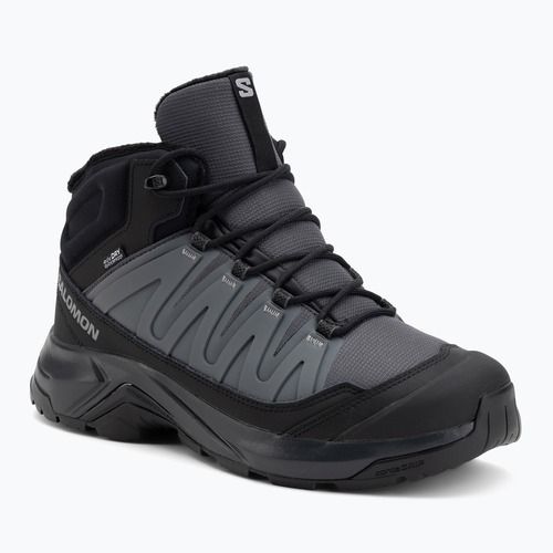 Men's hiking boots Salomon X-Adventure Coldrush WP asphalt / black / alloy