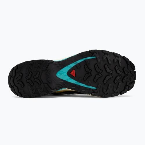 Men's running shoes Salomon XA PRO 3D V9 GTX transparent yellow/black/waterfall