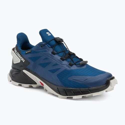 Men's running shoes Salomon Supercross 4 GTX poseidon/black/lunar rock