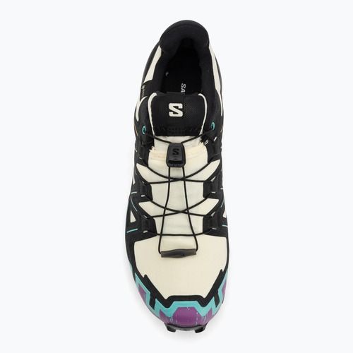 Men's running shoes Salomon Speedcross 6 GTX transparent yellow/black/waterfall