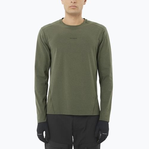 Men's longsleeve Salomon Trackline grape leaf