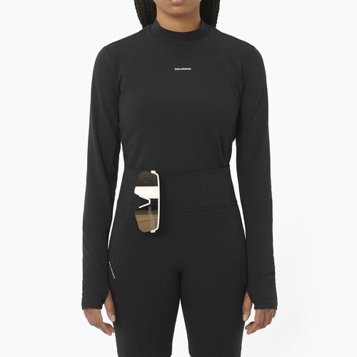 Women's running longsleeve Salomon Bliss deep black