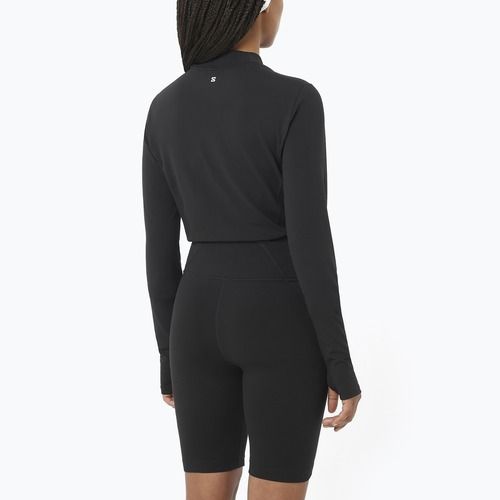 Women's running longsleeve Salomon Bliss deep black