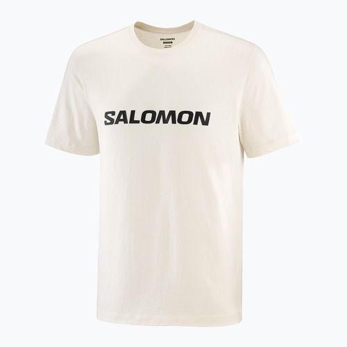 Men's T-shirt Salomon Logo whisper white