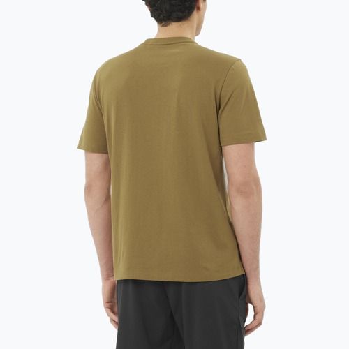 Men's T-shirt Salomon Logo brilliant olive