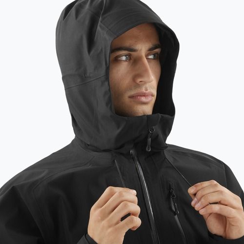 Men's softshell jacket Salomon Outline 3l GTX deep black