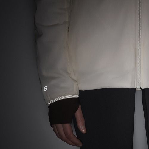 Women's hybrid jacket Salomon Mountain Flex whisper white