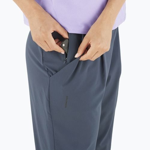 Women's trekking trousers Salomon Comet blue nights