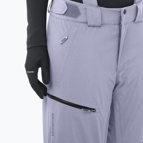 Women's ski trousers Salomon Brilliant blue granite