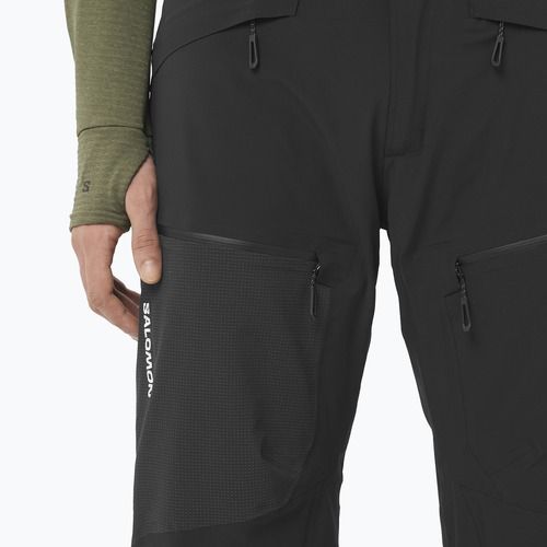 Men's ski trousers Salomon Spectral deep black