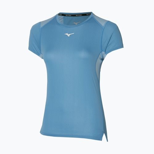 Women's running top Mizuno DryAeroFlow Tee parisian blue