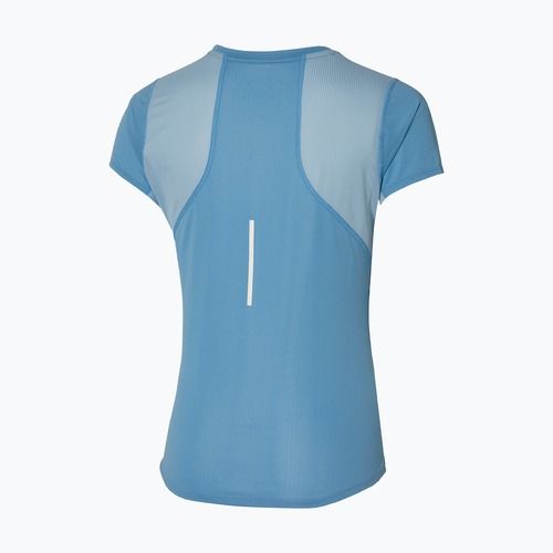 Women's running top Mizuno DryAeroFlow Tee parisian blue