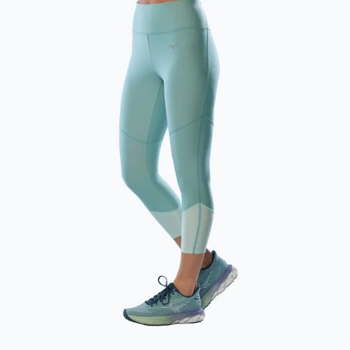 Women's leggings Mizuno Impulse Core 3/4 cloud blue