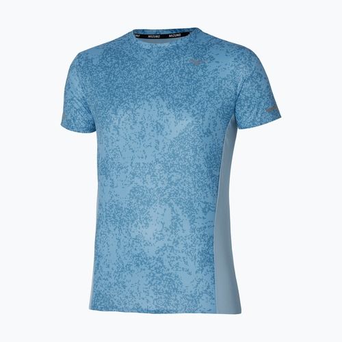 Women's running top Mizuno Premium Aero Tee parisian blue