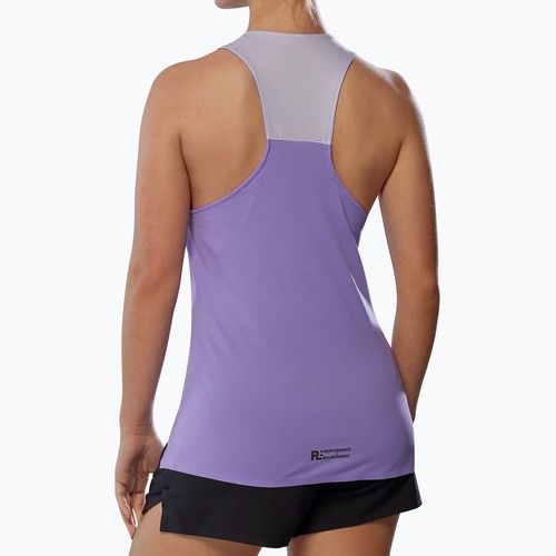 Women's running top Mizuno Tech Light Tank paisley purple