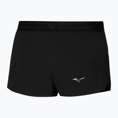 Men's running shorts Mizuno Tech Light Split 1.5" black