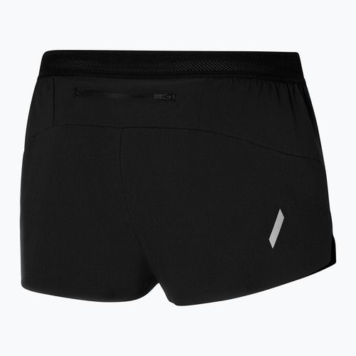 Men's running shorts Mizuno Tech Light Split 1.5" black