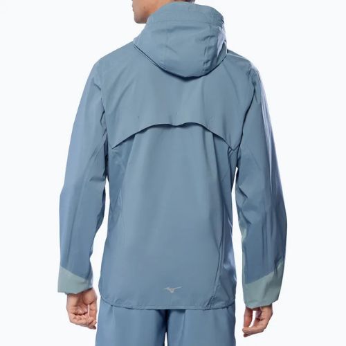 Men's running jacket Mizuno Waterproof 20K ER citadel
