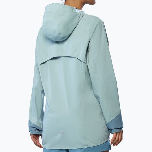 Women's running jacket Mizuno Waterproof 20K ER cloud blue