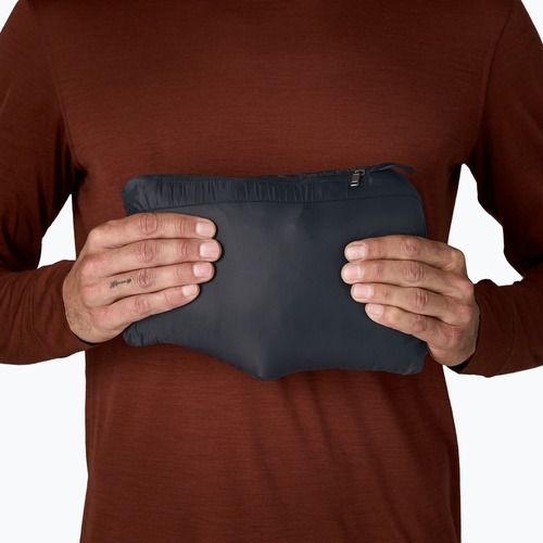 Men's down jacket Patagonia Down Sweater Hoody black