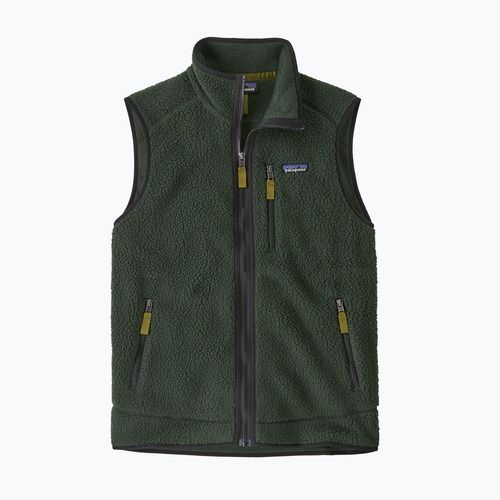 Men's gilet Patagonia Retro Pile Fleece old growth green