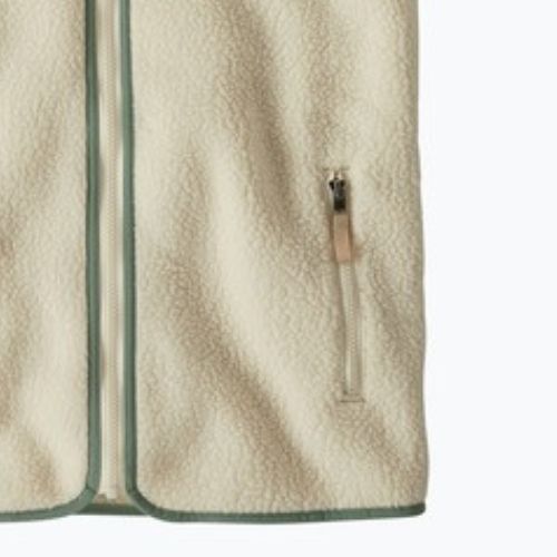 Women's gilet Patagonia Retro Pile natural w/ellwood green