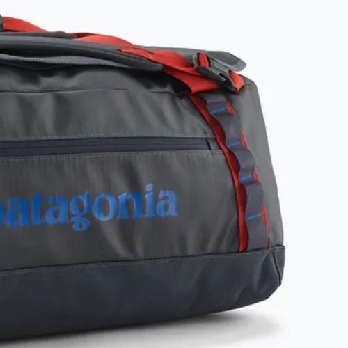 Travel bag Patagonia Black Hole Duffel 55 l smolder blue/amanita red