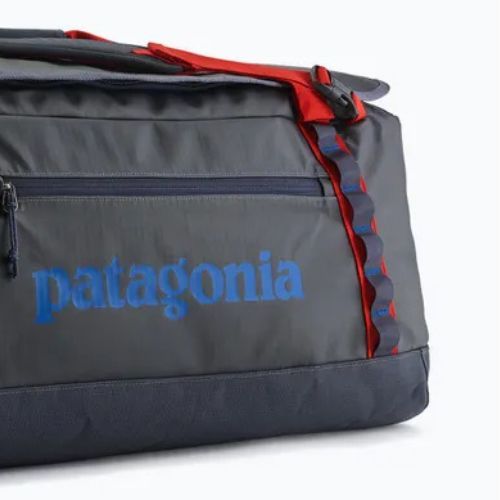 Travel bag Patagonia Black Hole Duffel 70 l smolder blue/amanita red