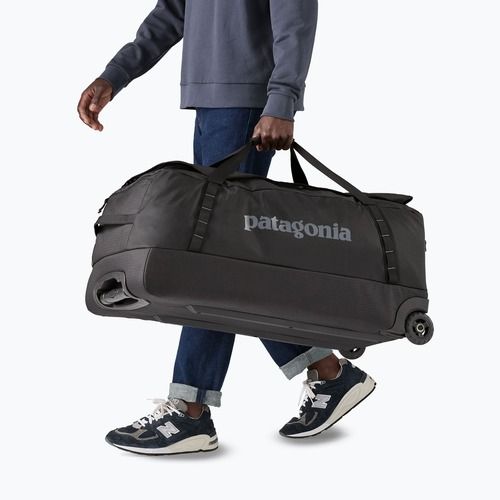 Travel bag Patagonia Black Hole Wheeled Duffel 100 l black/black